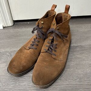 Men's Cole Haan Feathercraft Grand Suede Oxfords Chukka Ankle Boots Size 10.5M
